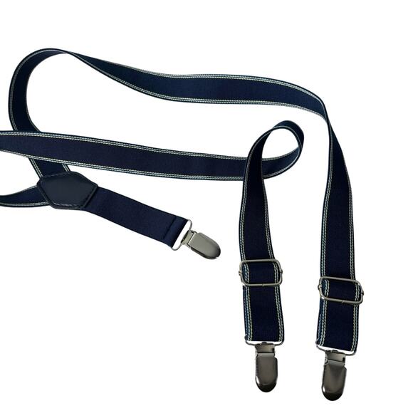 Gymboree Navy Suspenders - Picture 1 of 3